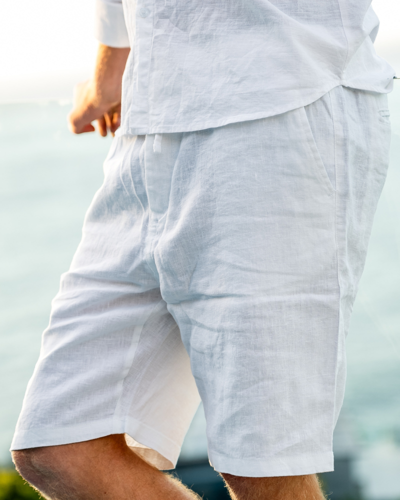 Sorrento - Relaxed Linen Shorts