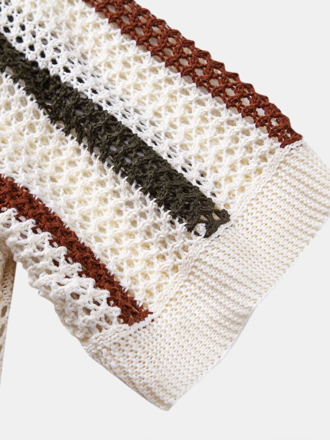 Roma - Open Knit Polo