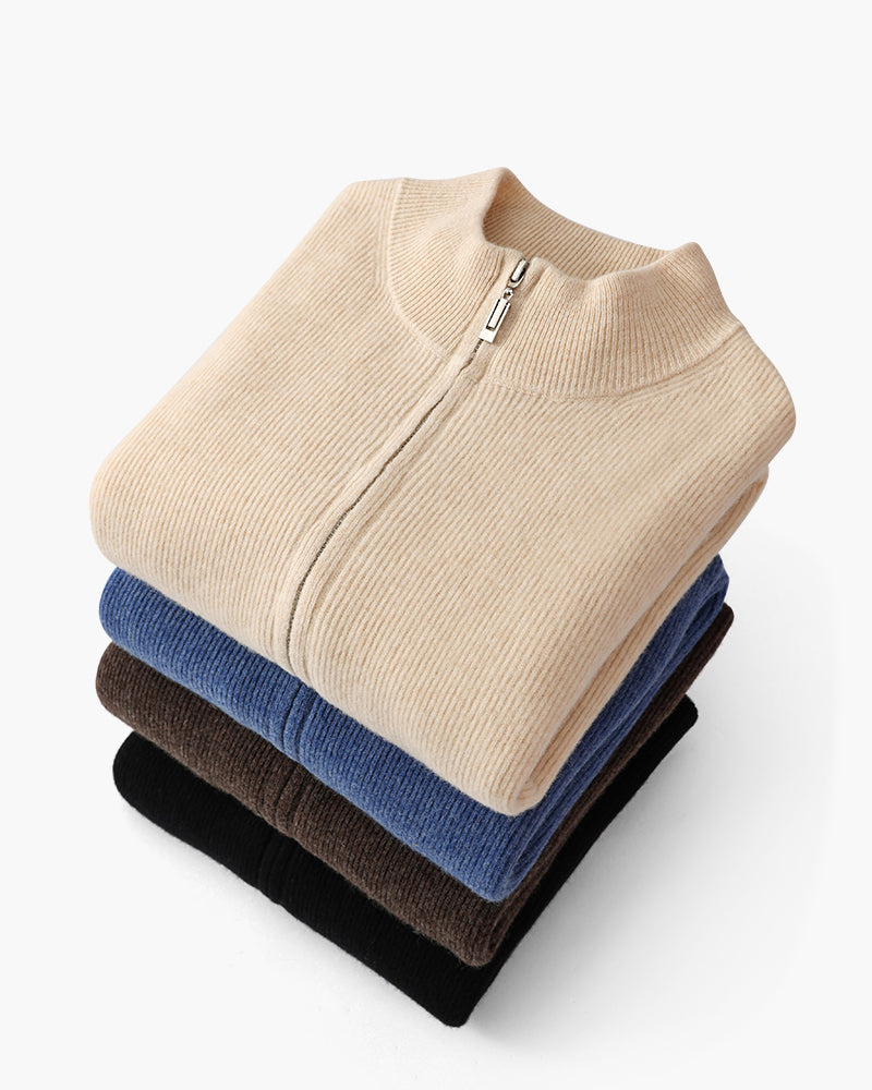 La cerniera in cashmere Valen