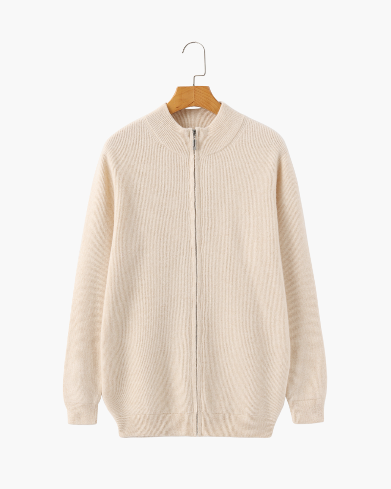 La cerniera in cashmere Valen