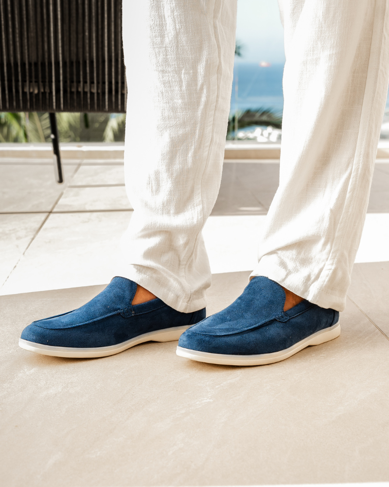 Loravi Suede Loafers