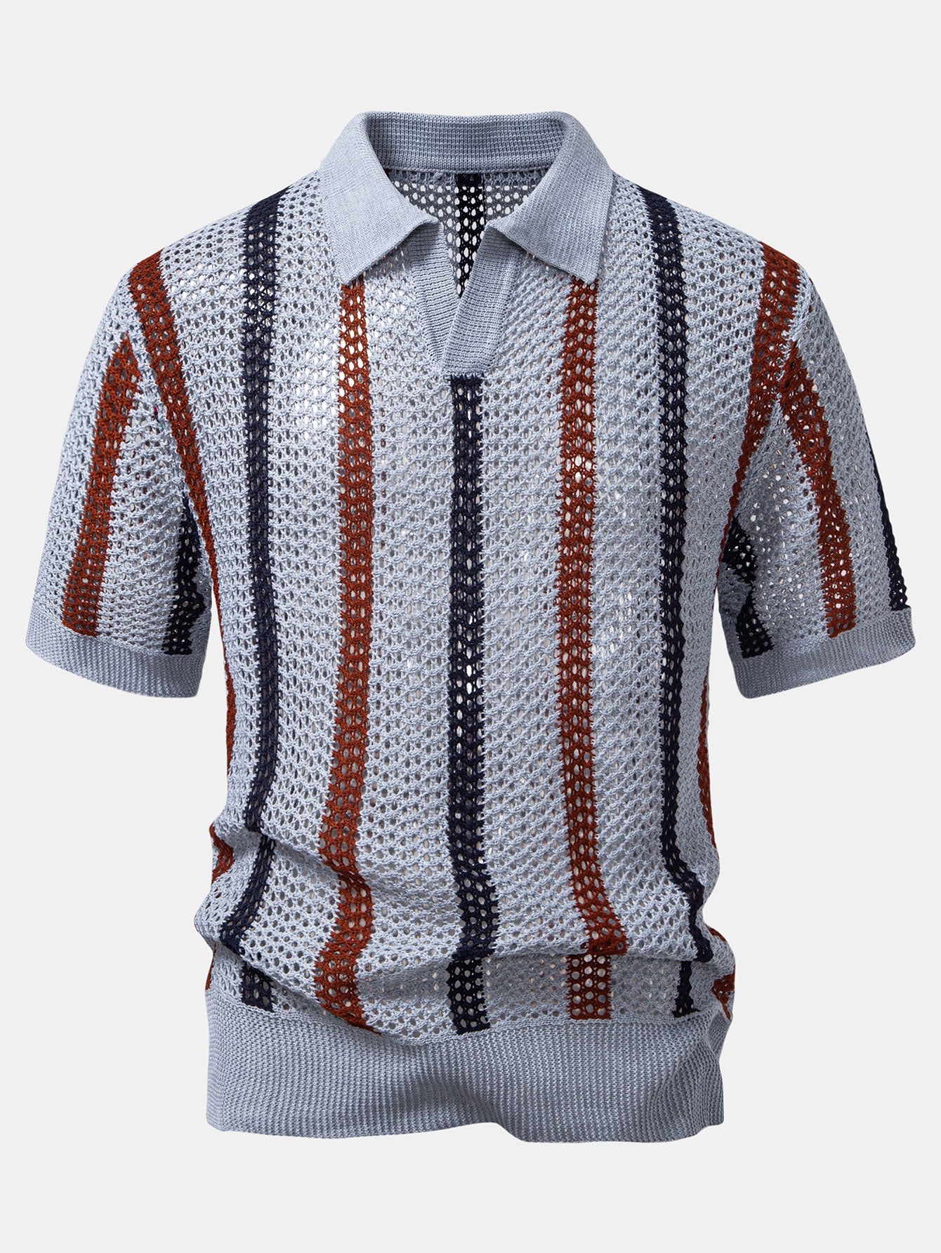 Roma - Open Knit Polo