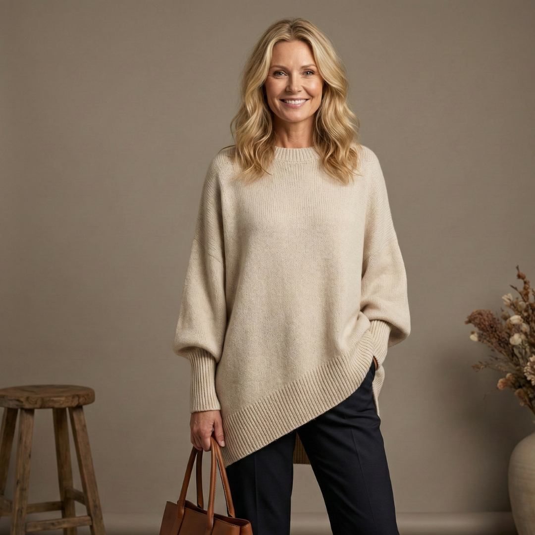 Claudia™ | Maglia elegante oversize in maglia morbida