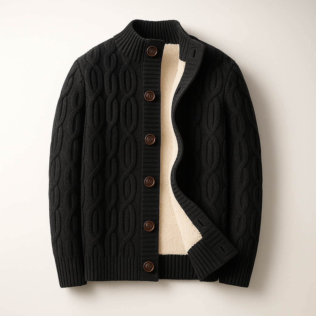 Cardigan in lana Bormio