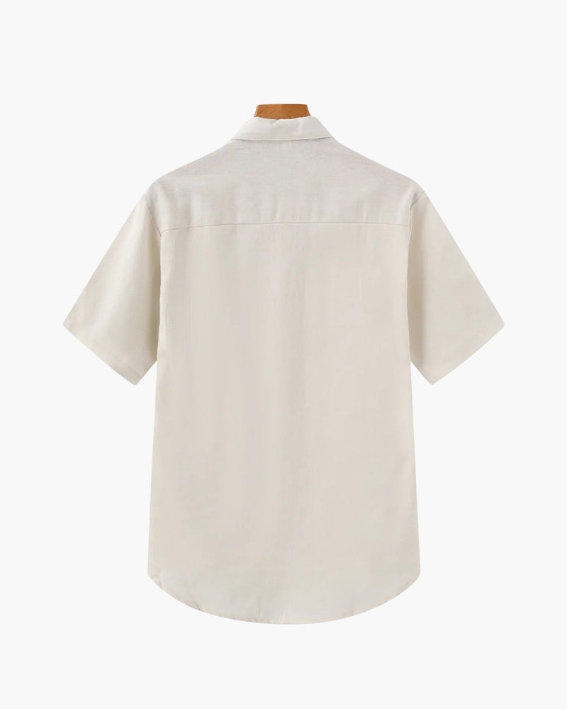Positano - Linen Button Polo