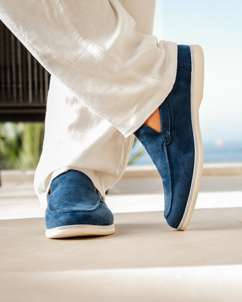 Loravi Suede Loafers