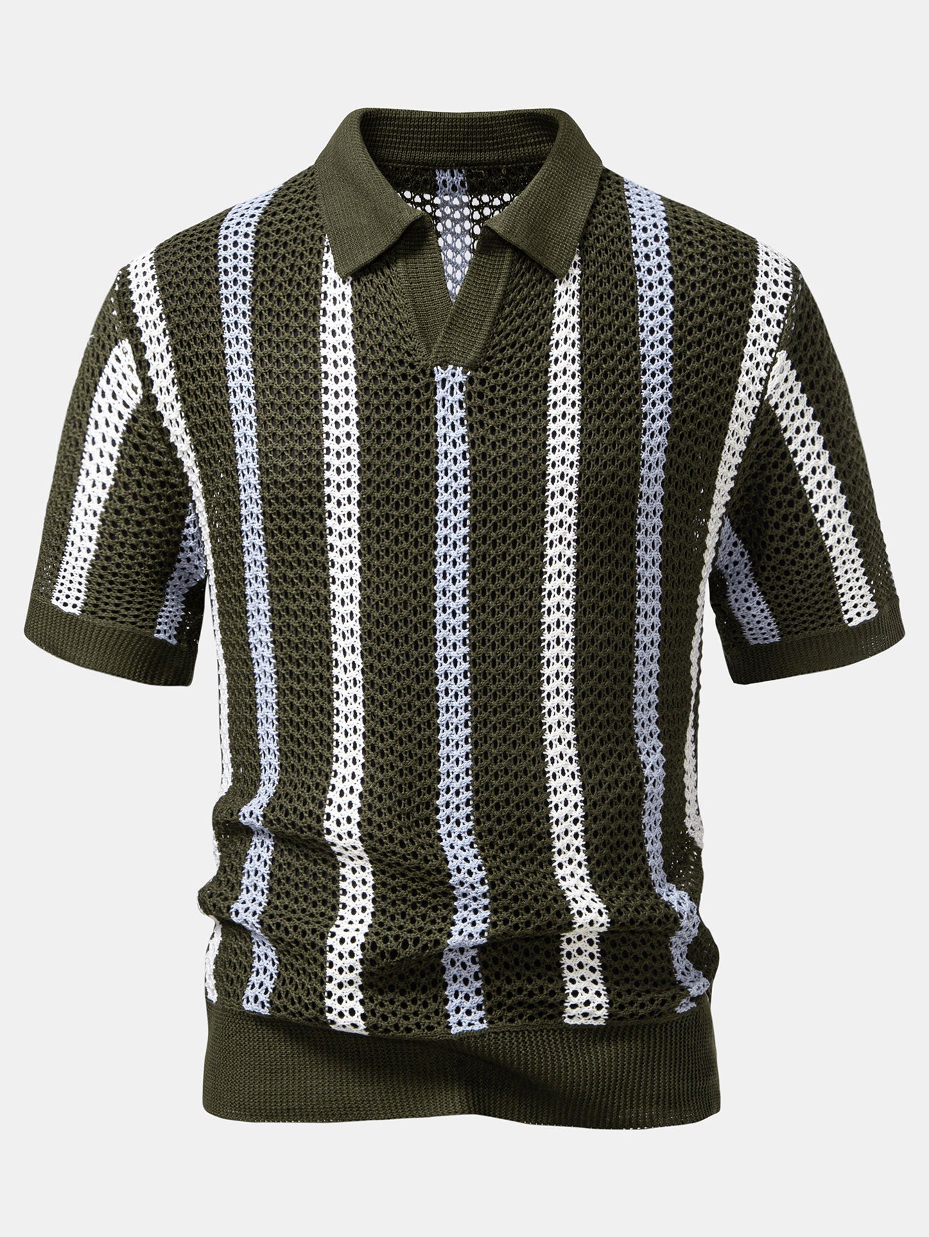 Roma - Open Knit Polo