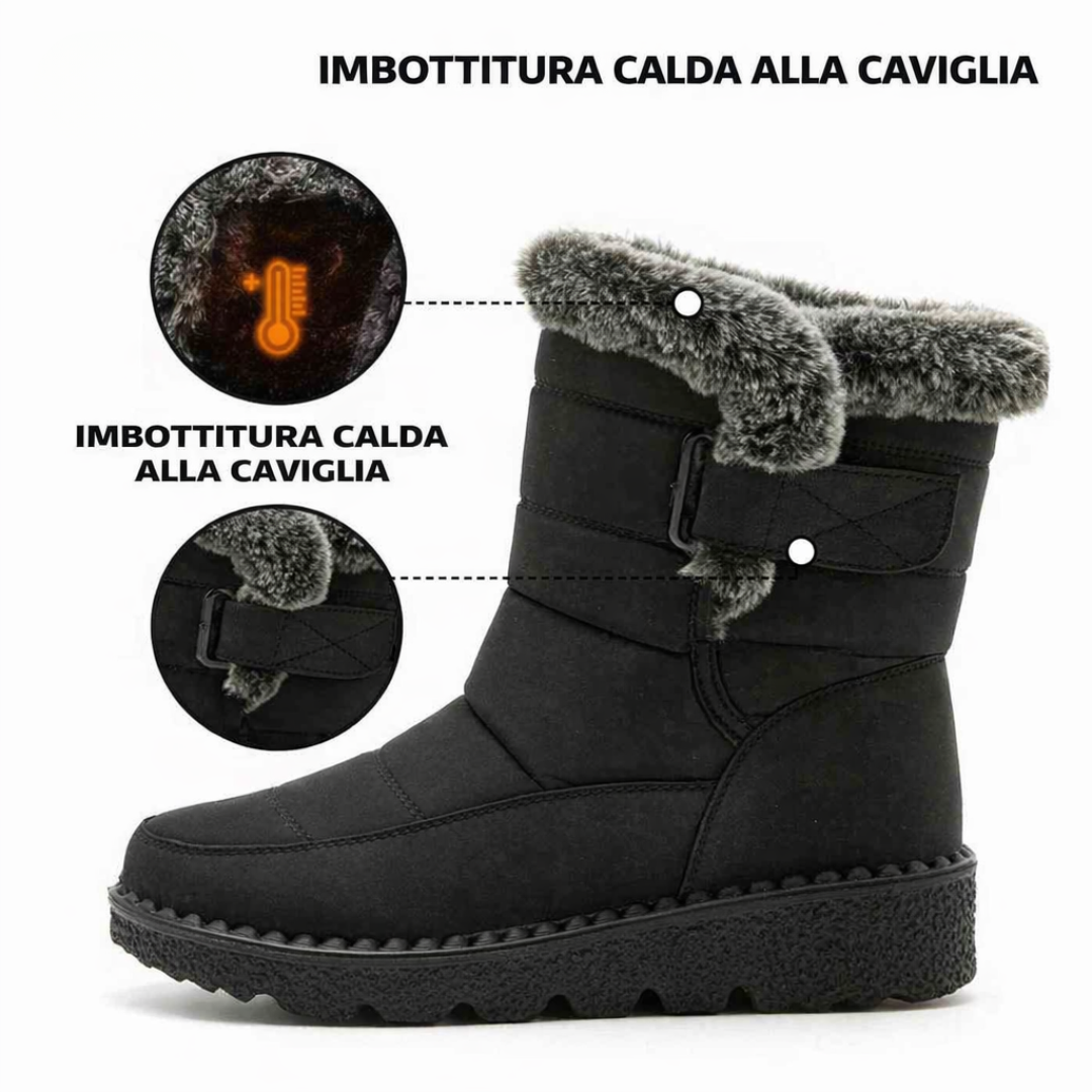 Lia™ | Stivali invernali antiscivolo imbottiti