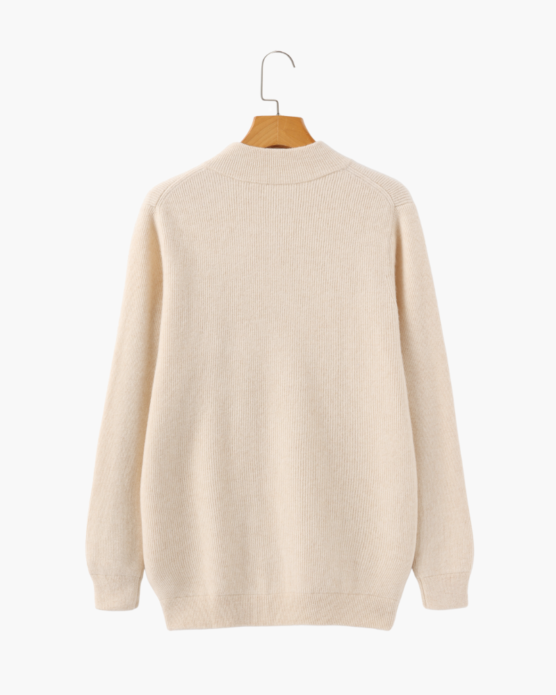 La cerniera in cashmere Valen