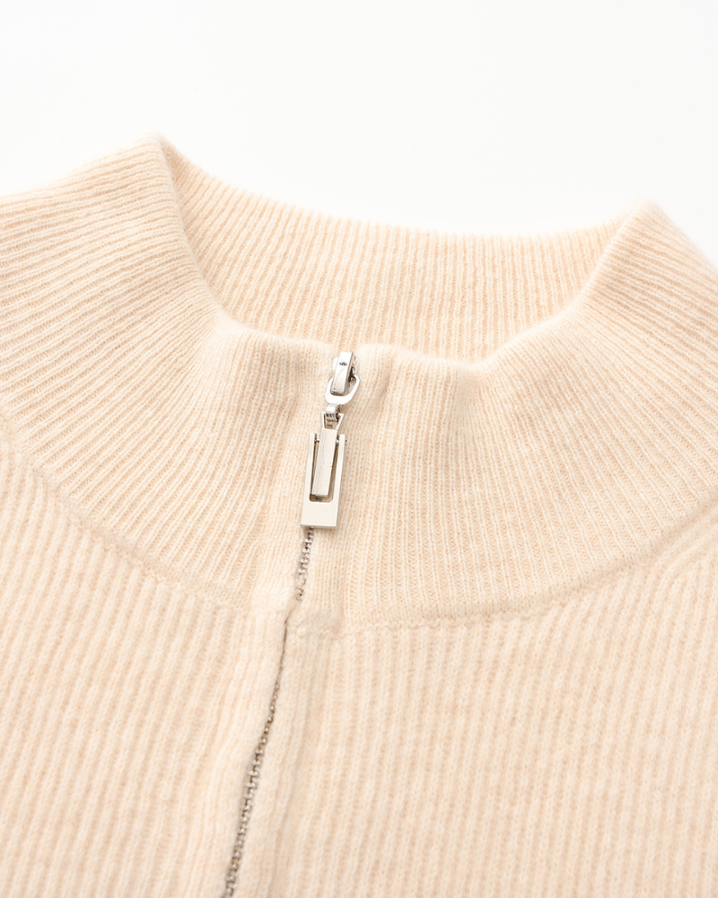 La cerniera in cashmere Valen