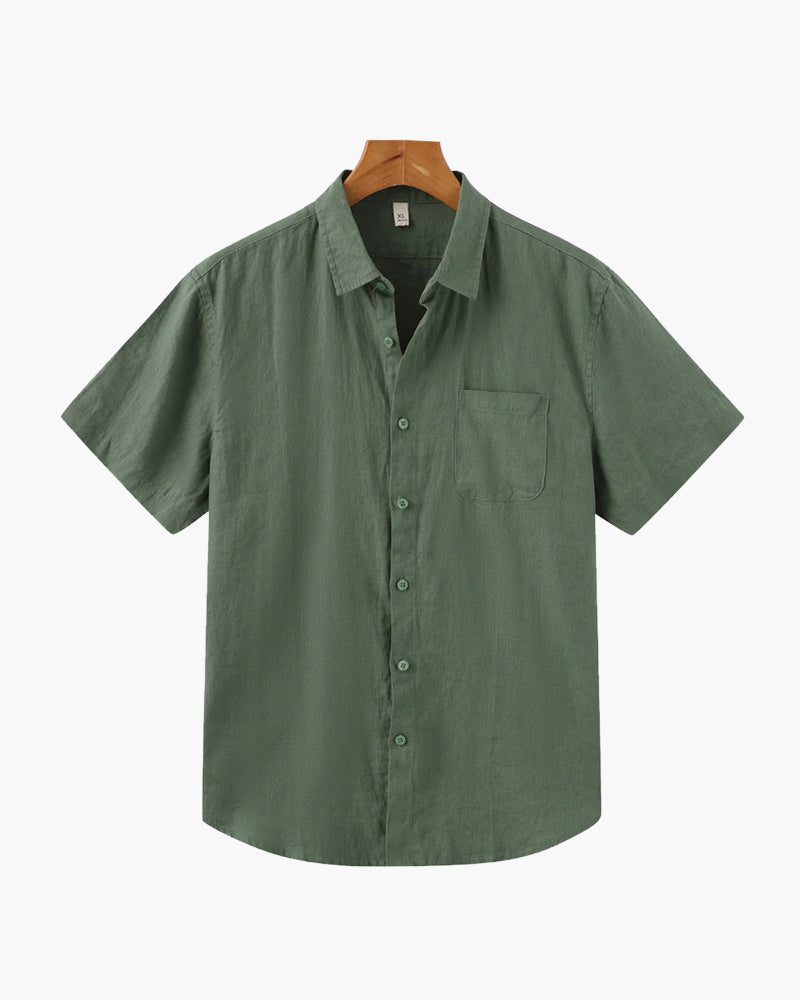 Sorrento - Linen Shirt (Shortsleeve)