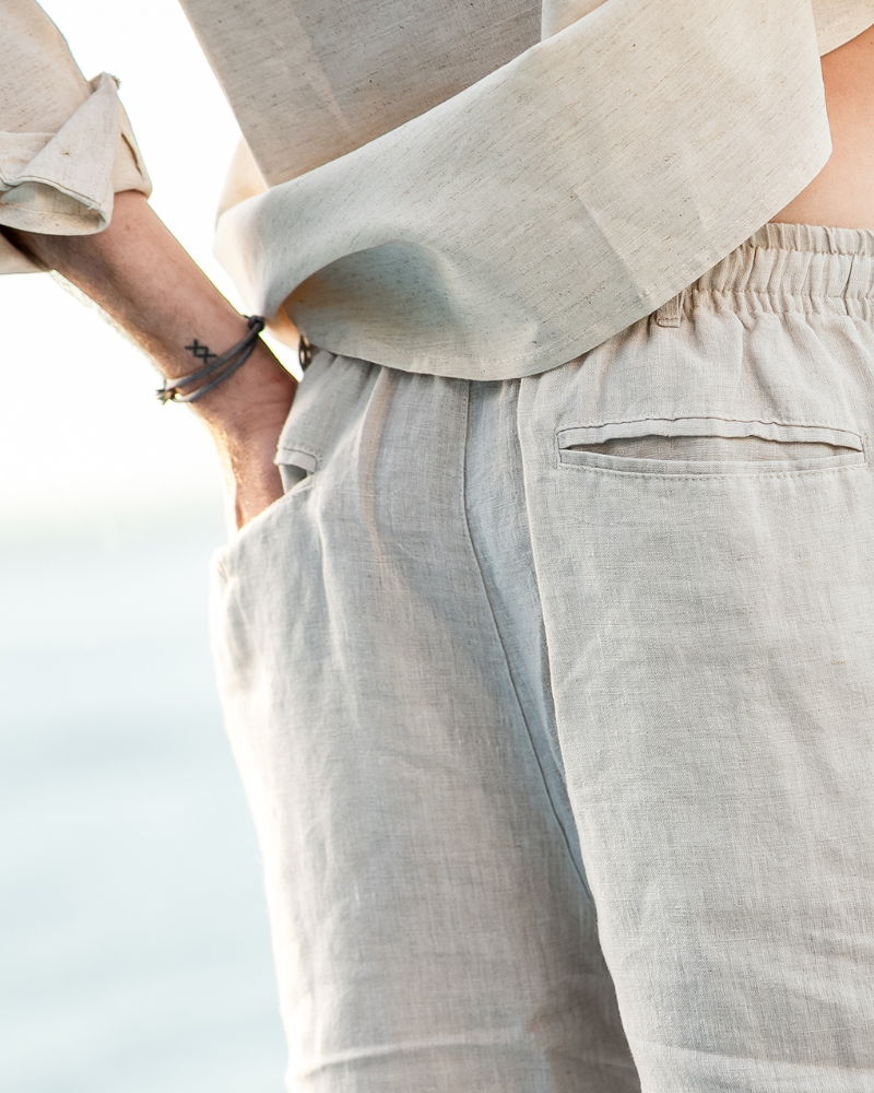 Sorrento - Relaxed Linen Shorts