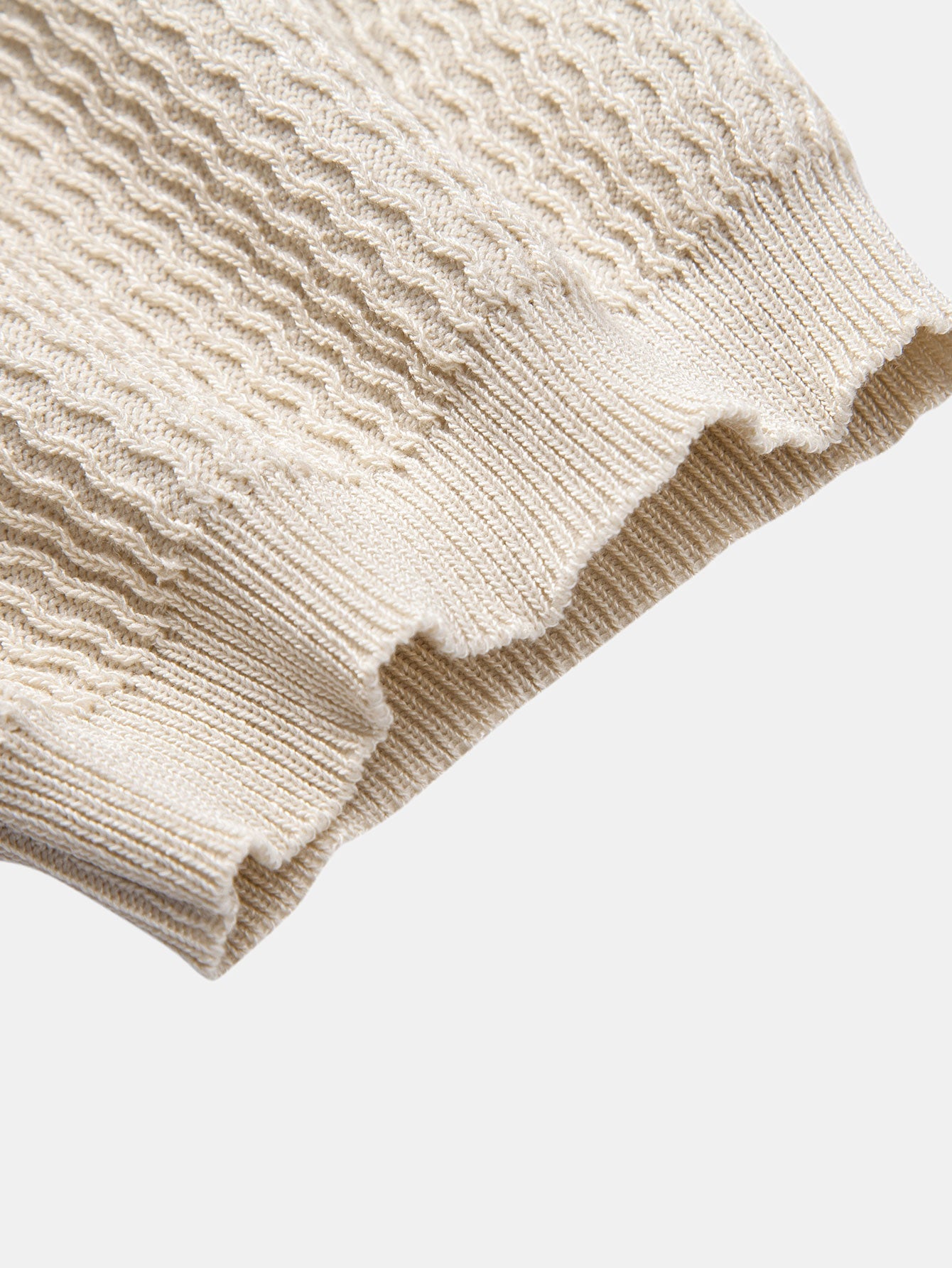 Roma - Polo in maglia testurizzata