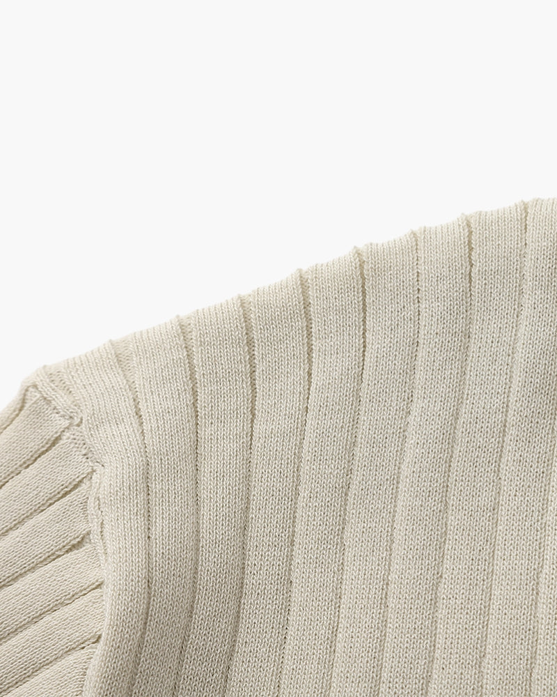 Polo a coste premium