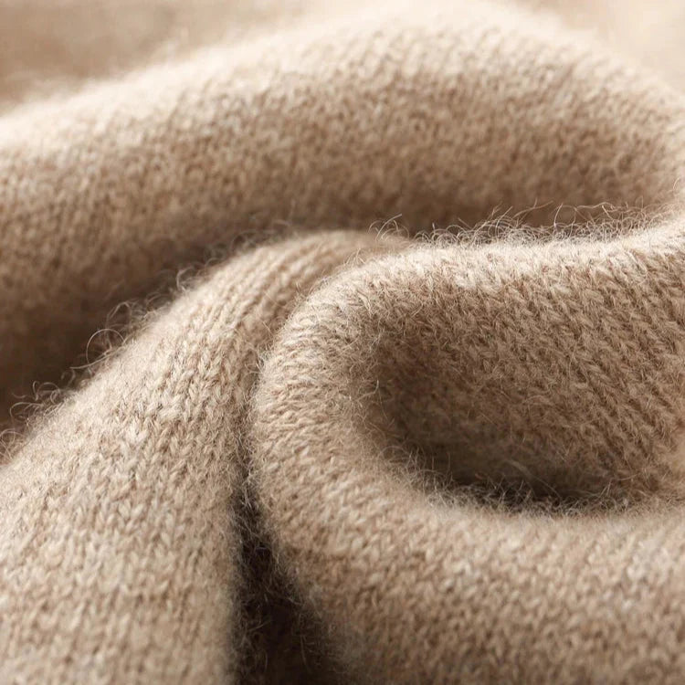 Cardigan con cerniera in cashmere Venezia