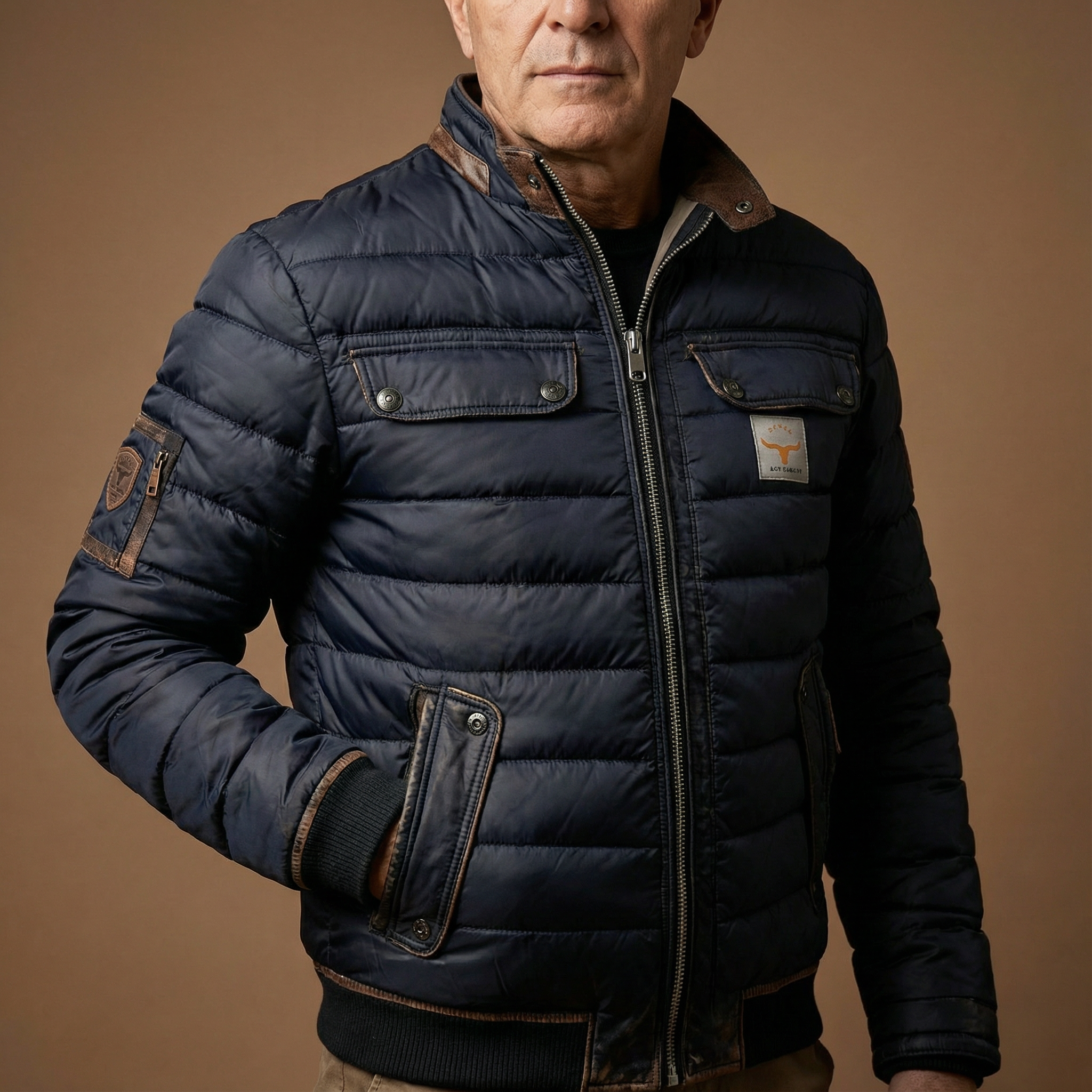 Loravi™ | Giacca urbana imbottita con collo alto Voyager