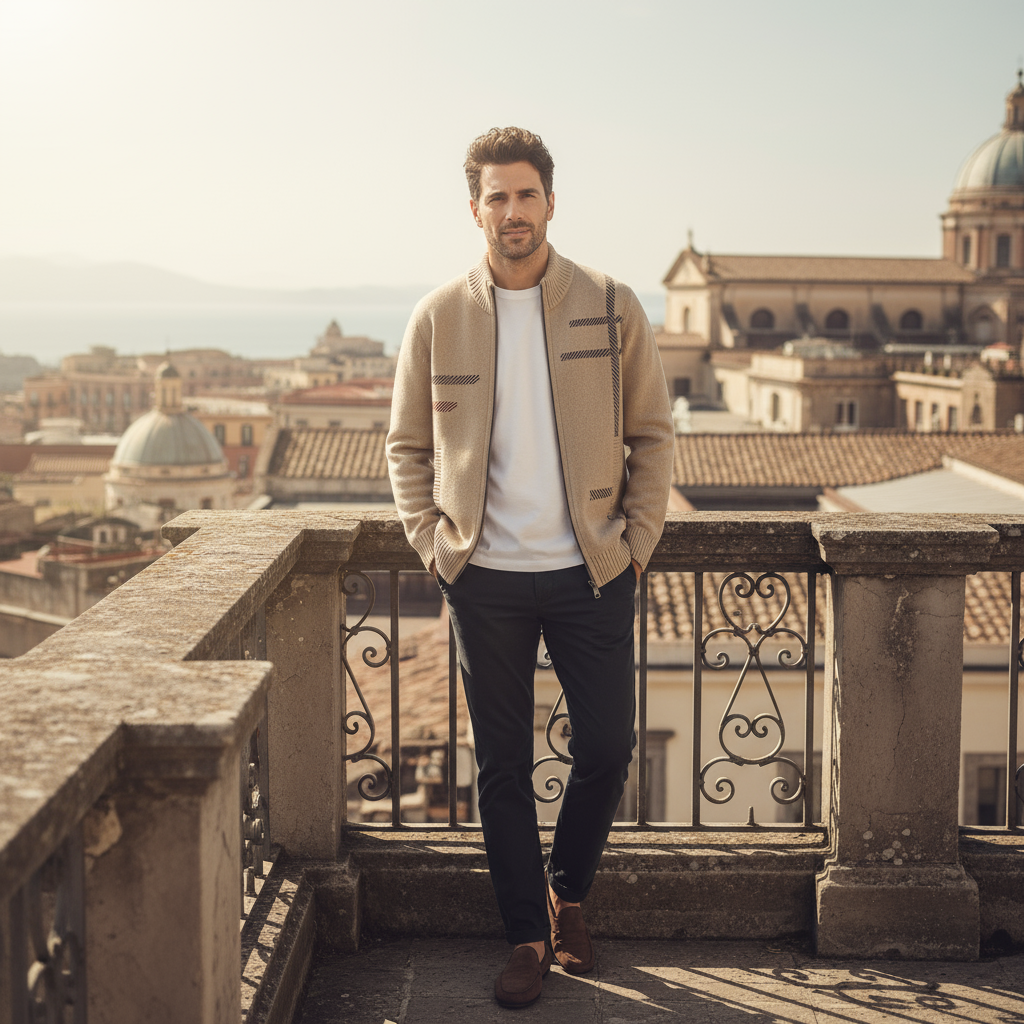 Giacca in lana moderna Parma