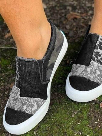 Noni™ | Comode Slip-on Patchwork