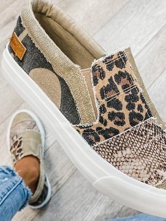 Noni™ | Comode Slip-on Patchwork