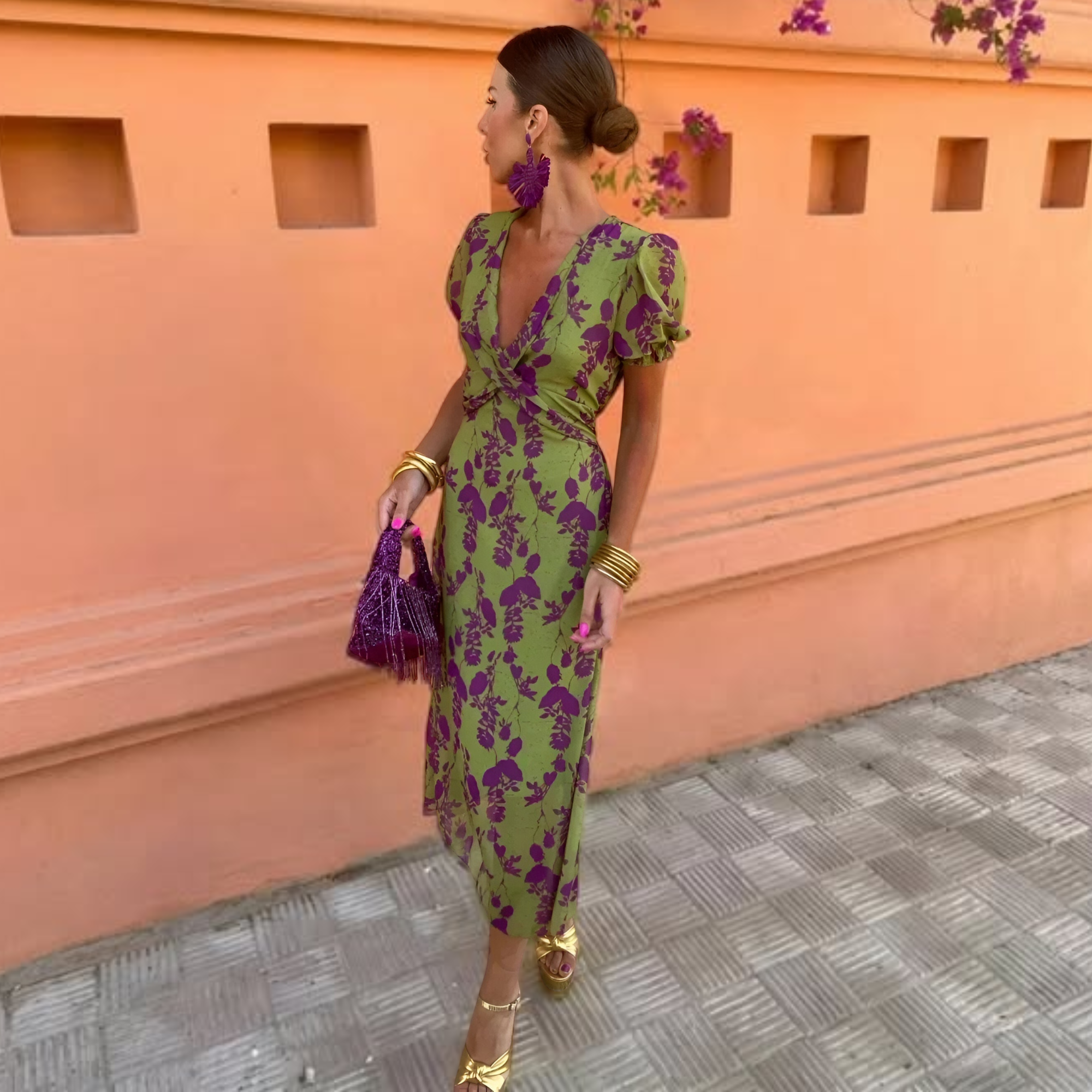 Allegra™ | Abito primaverile dal fascino leggero