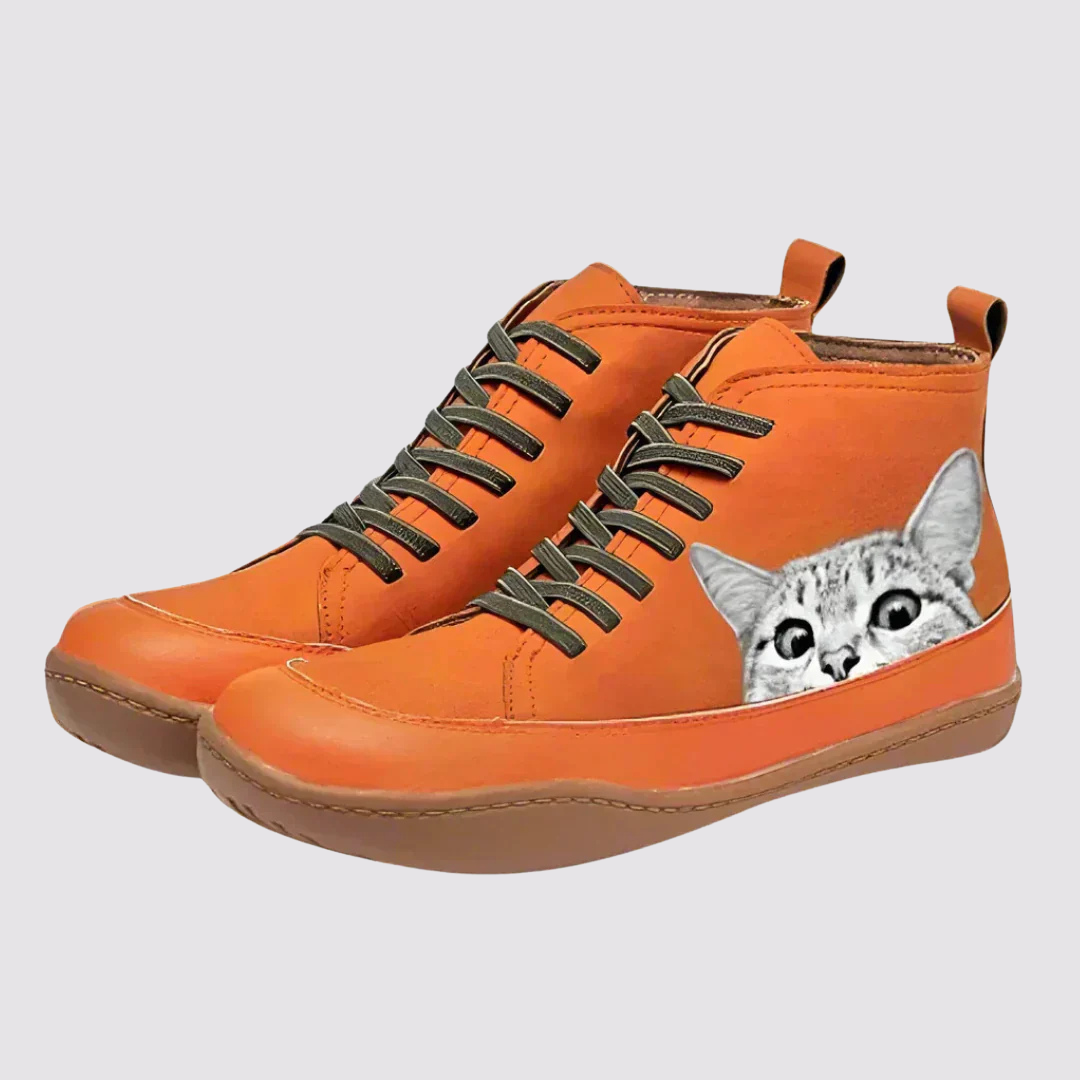 Viviana™ | Scarpe da ginnastica con Gatto Ricamato