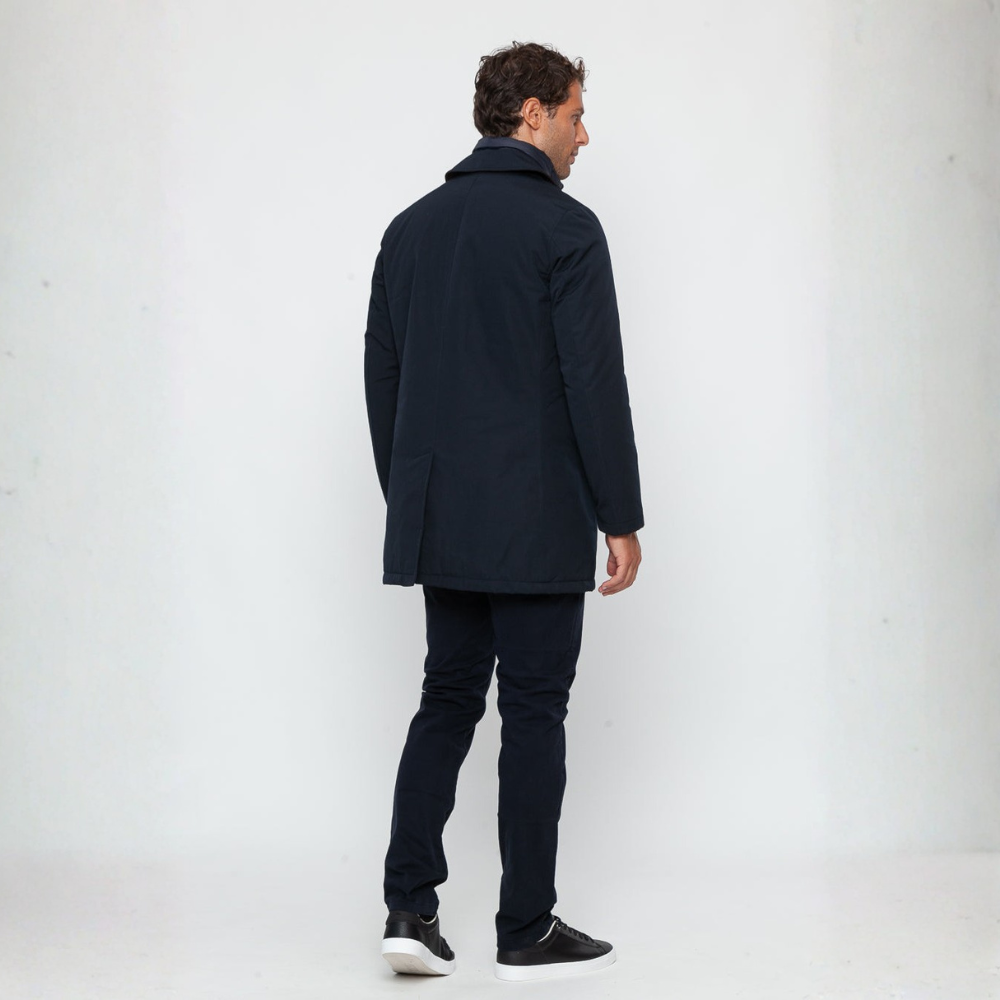 197981 Cappotto blu Signature