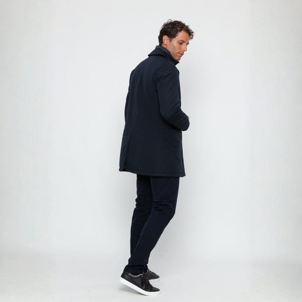 197981 Cappotto blu Signature