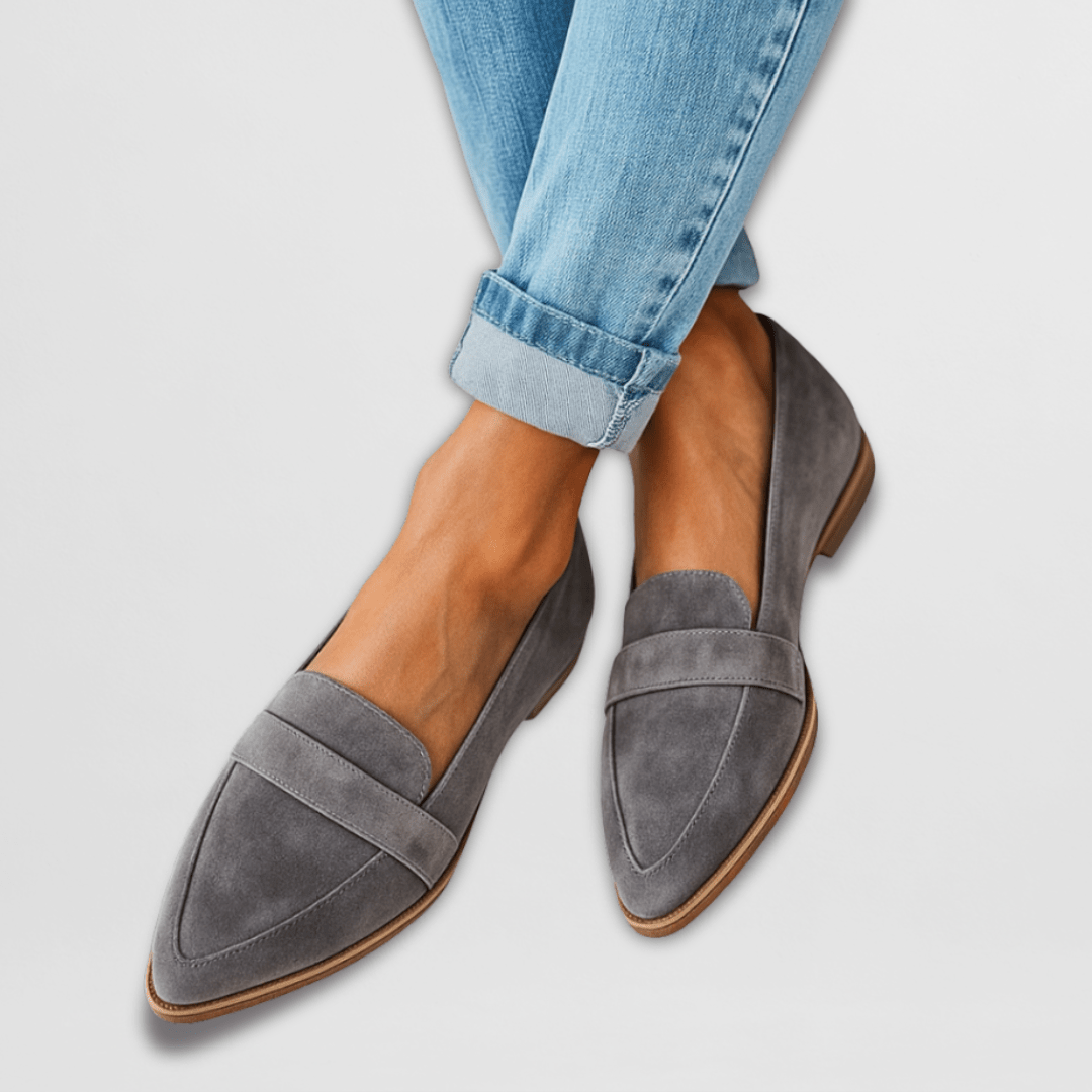 Helen | Orthopedic loafers in soft suede