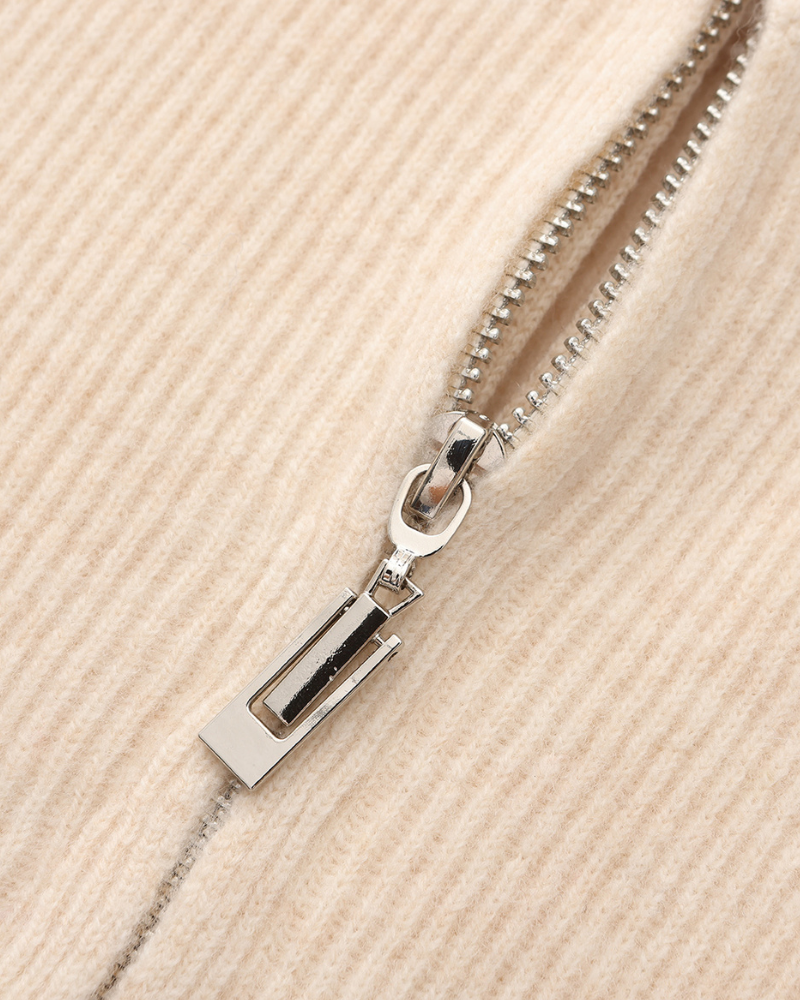 La cerniera in cashmere Valen