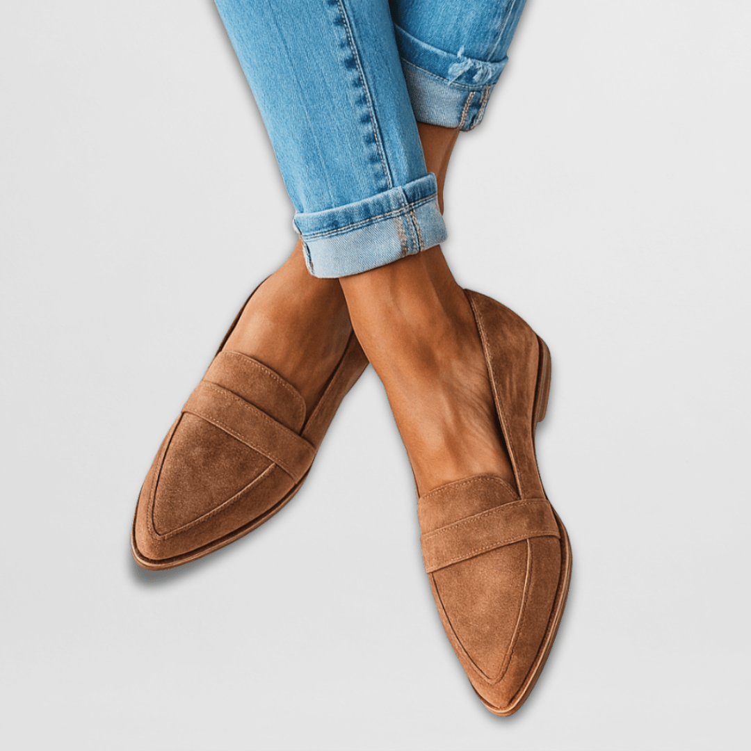 Helen | Orthopedic loafers in soft suede