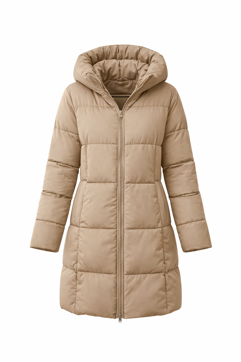 Valentina™ | Piumino lungo con cappuccino