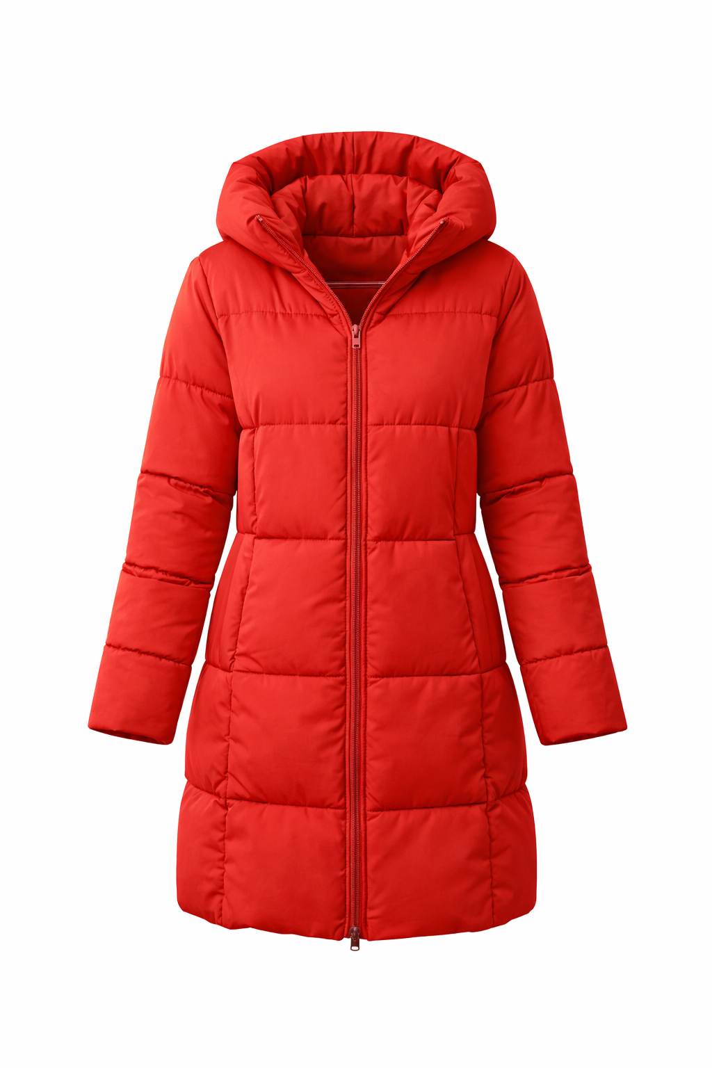 Valentina™ | Piumino lungo con cappuccino