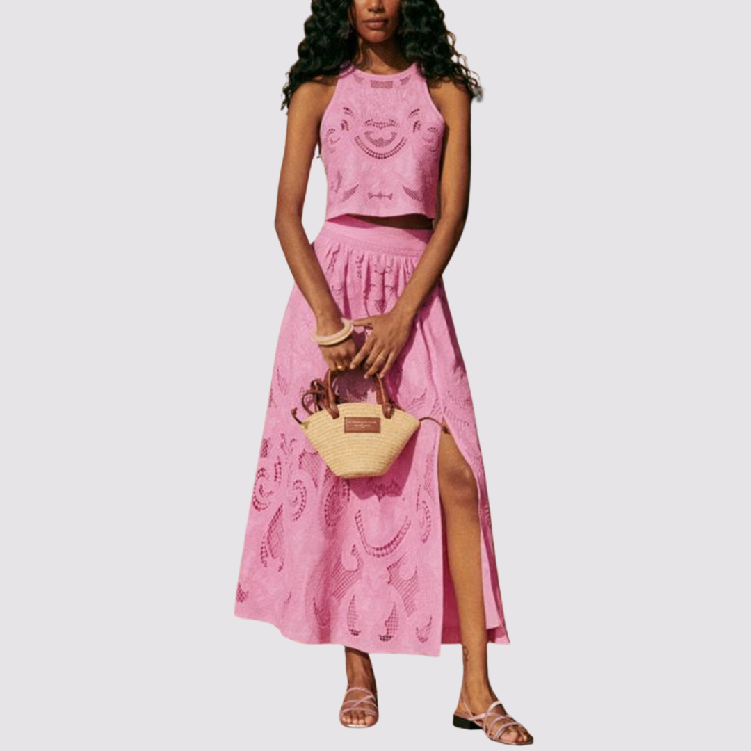 Callista™ | Completo Estivo in Pizzo Ricamato