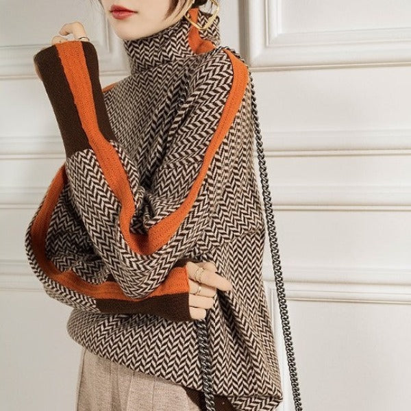 Giorgia™ | Maglione a collo alto elegante e caldo