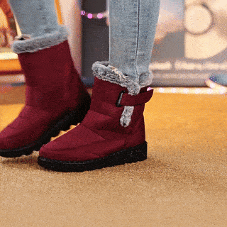 Lia™ | Stivali invernali antiscivolo imbottiti