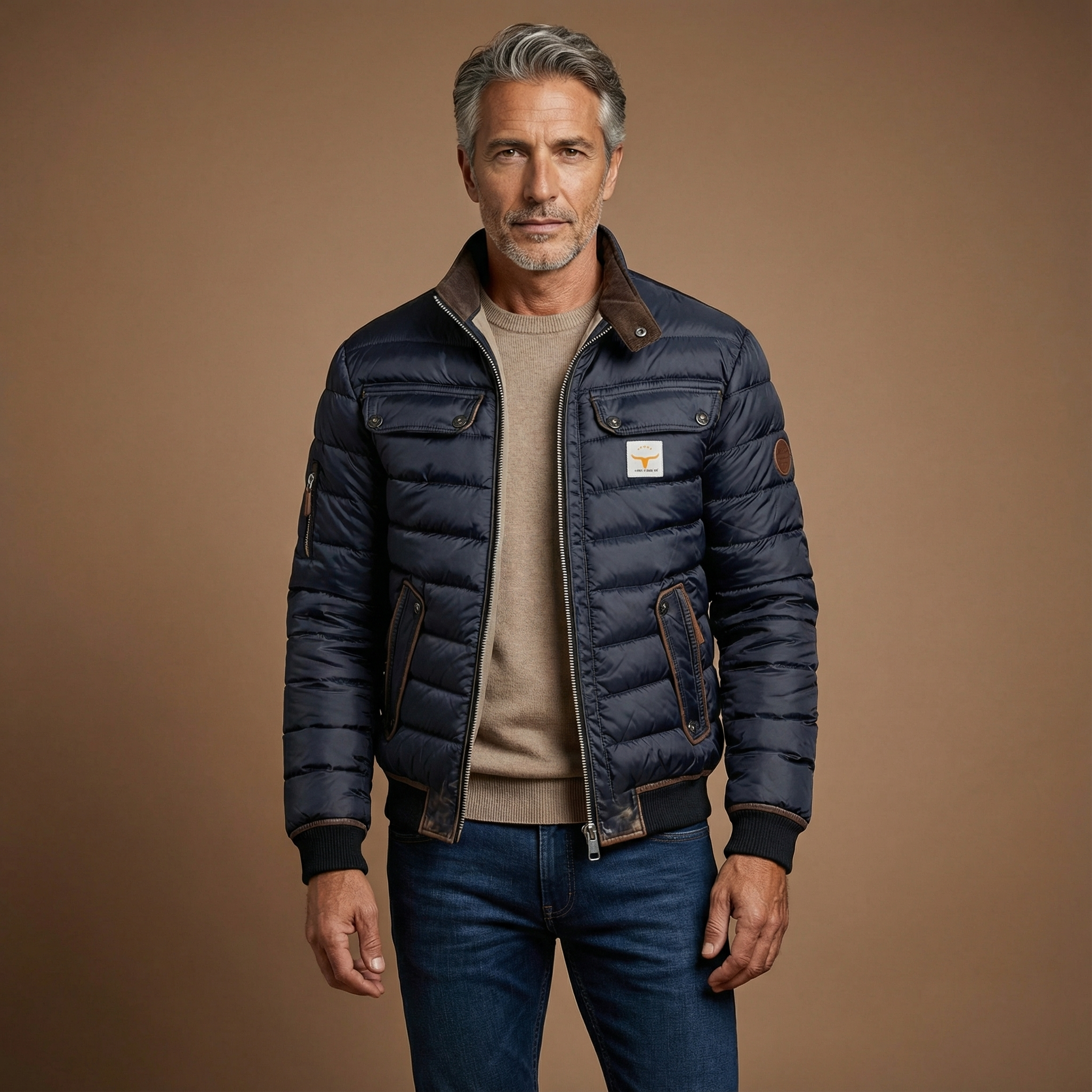 Loravi™ | Giacca urbana imbottita con collo alto Voyager