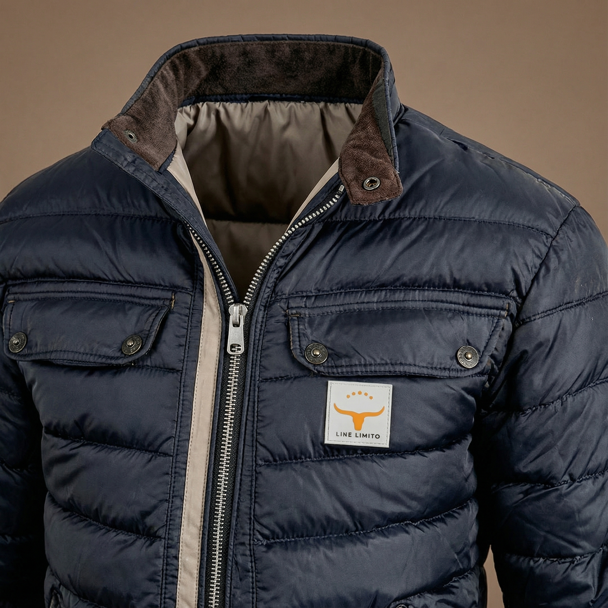 Loravi™ | Giacca urbana imbottita con collo alto Voyager